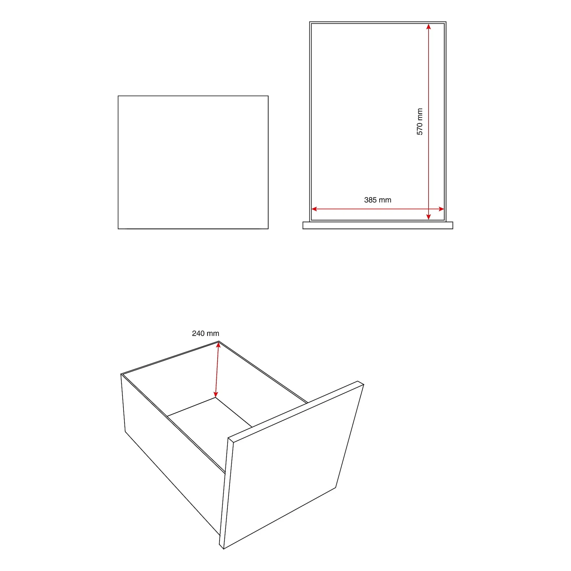 Riippukansiokaappi SHELL Palosuojattu 90 min., avainlukko, A4/Foolscap, 2 laatikkoa, 770x520x680 mm