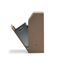 Roska-astia painokannella MELROSE 1000x395x400 mm, beige