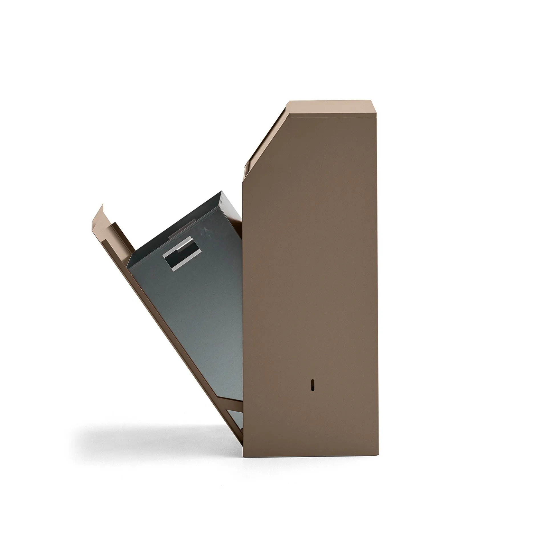 Roska-astia painokannella MELROSE 1000x395x400 mm, beige
