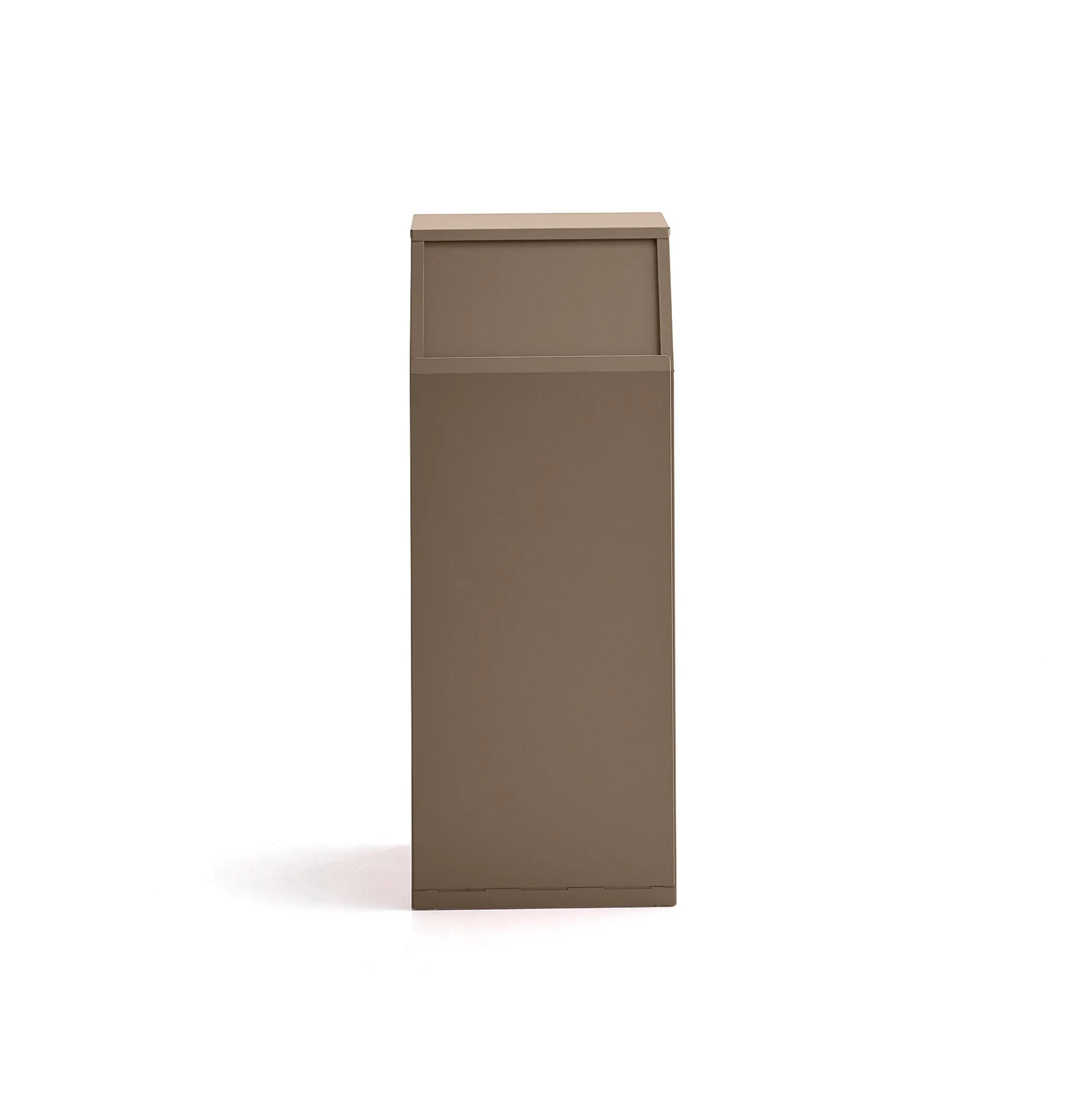 Roska-astia painokannella MELROSE 1000x395x400 mm, beige