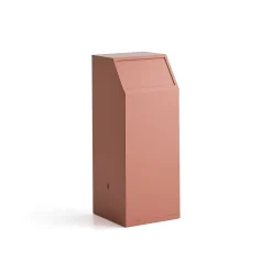Roska-astia painokannella MELROSE 1000x395x400 mm, koralli