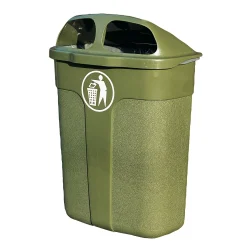 Roska-astia WALTER 60 litraa, oliivinvihreä