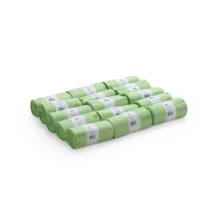Roskapussit Biohajoavat, 15 rullaa (40 kpl/rulla), 35 litraa