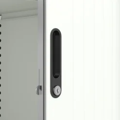 Rulokaappi STUDIO 1950x1000x420 mm, harmaa, harmaa