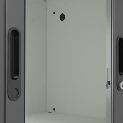 Rulokaappi STUDIO 440x1000x420 mm, harmaa, musta