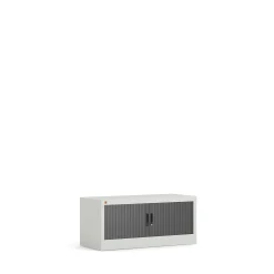 Rulokaappi STUDIO 440x1000x420 mm, harmaa, musta