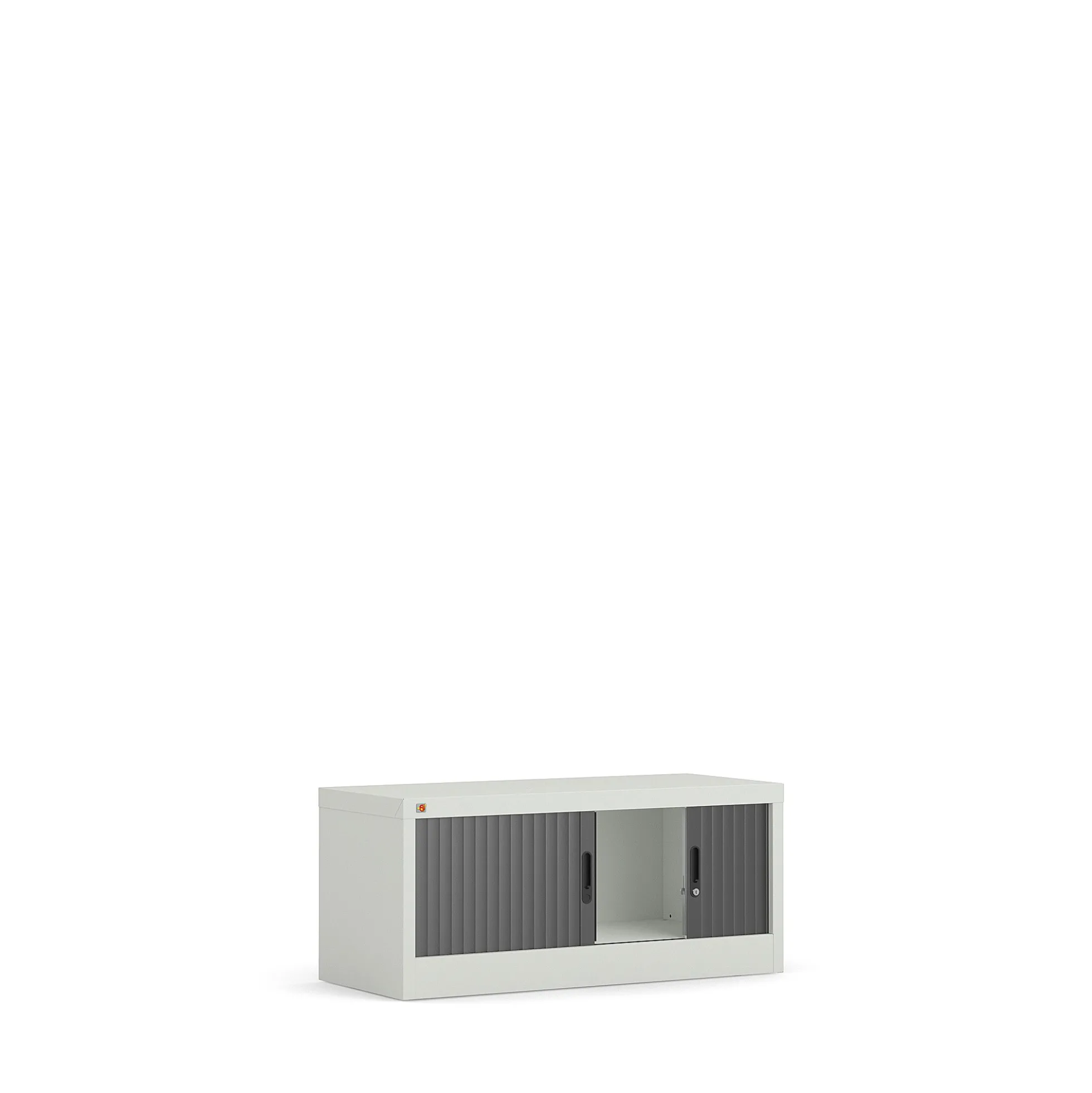Rulokaappi STUDIO 440x1000x420 mm, harmaa, musta