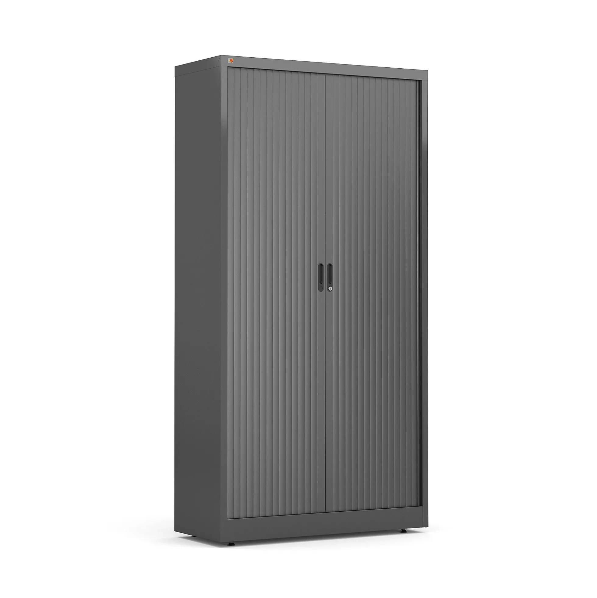 Rulokaappi STUDIO 1950x1000x420 mm, musta, musta