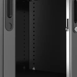 Rulokaappi STUDIO 1950x1000x420 mm, musta, musta