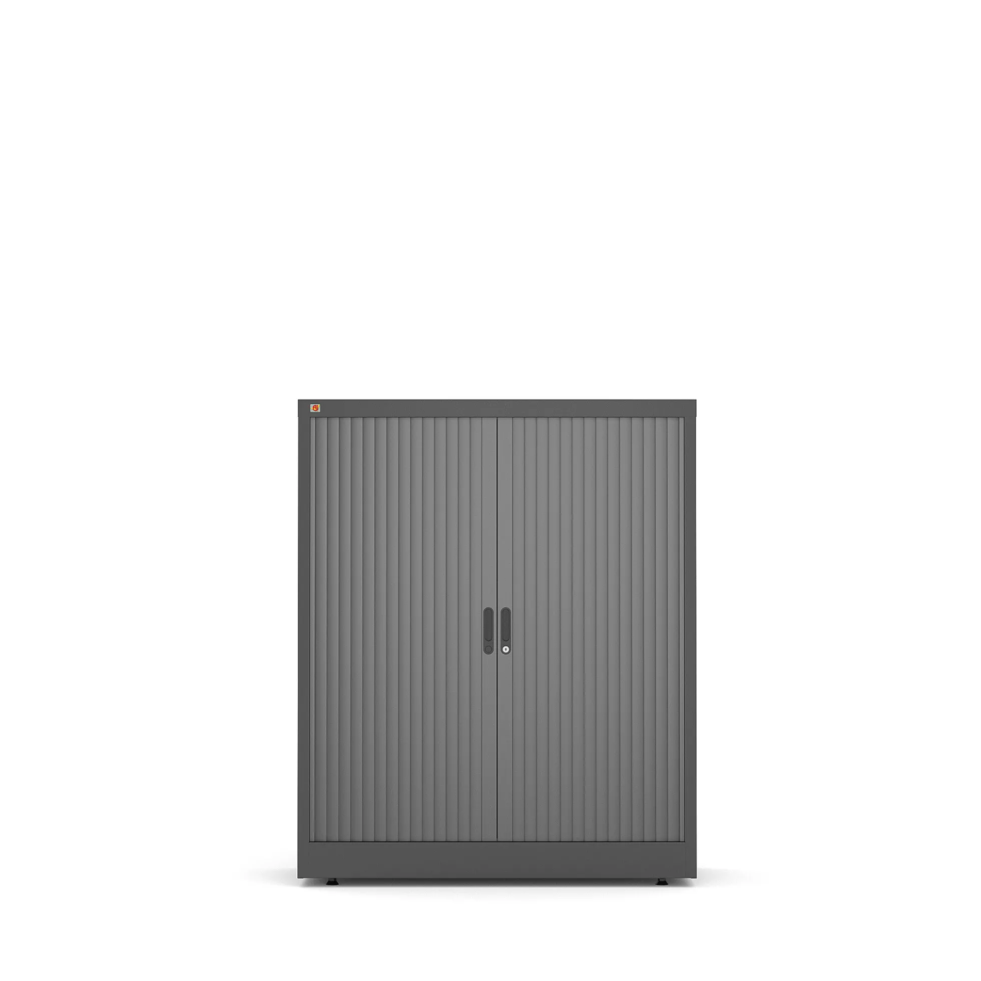 Rulokaappi STUDIO 1200x1000x420 mm, musta, musta