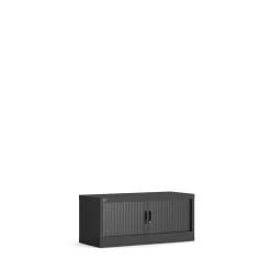 Rulokaappi STUDIO 440x1000x420 mm, musta, musta