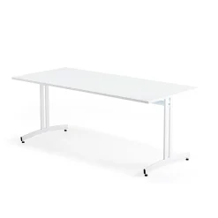 Ruokapöytä SANNA 1800x800x720 mm, valkoinen