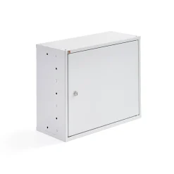 Seinäkaappi SERVE Lukollinen, 380x470x205 mm, valkoinen