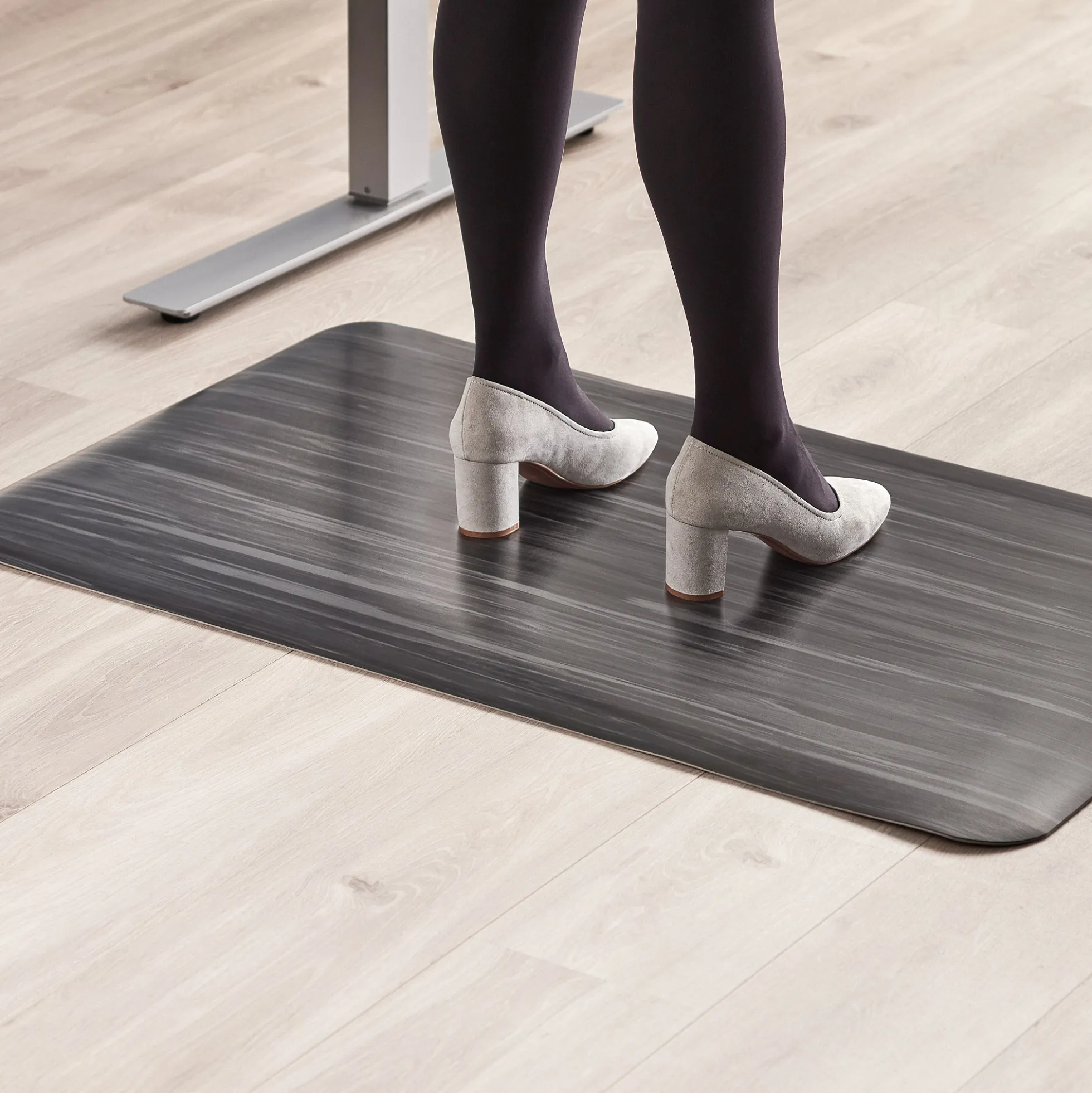 Seisontamatto STRETCH Metritavara, 900 mm, musta