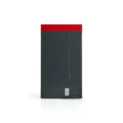 Säilytyskaappi sähköpöyrän akuille VOLT 4 lokeroa, seinämalli, 913x514x455 mm, tummanharmaa