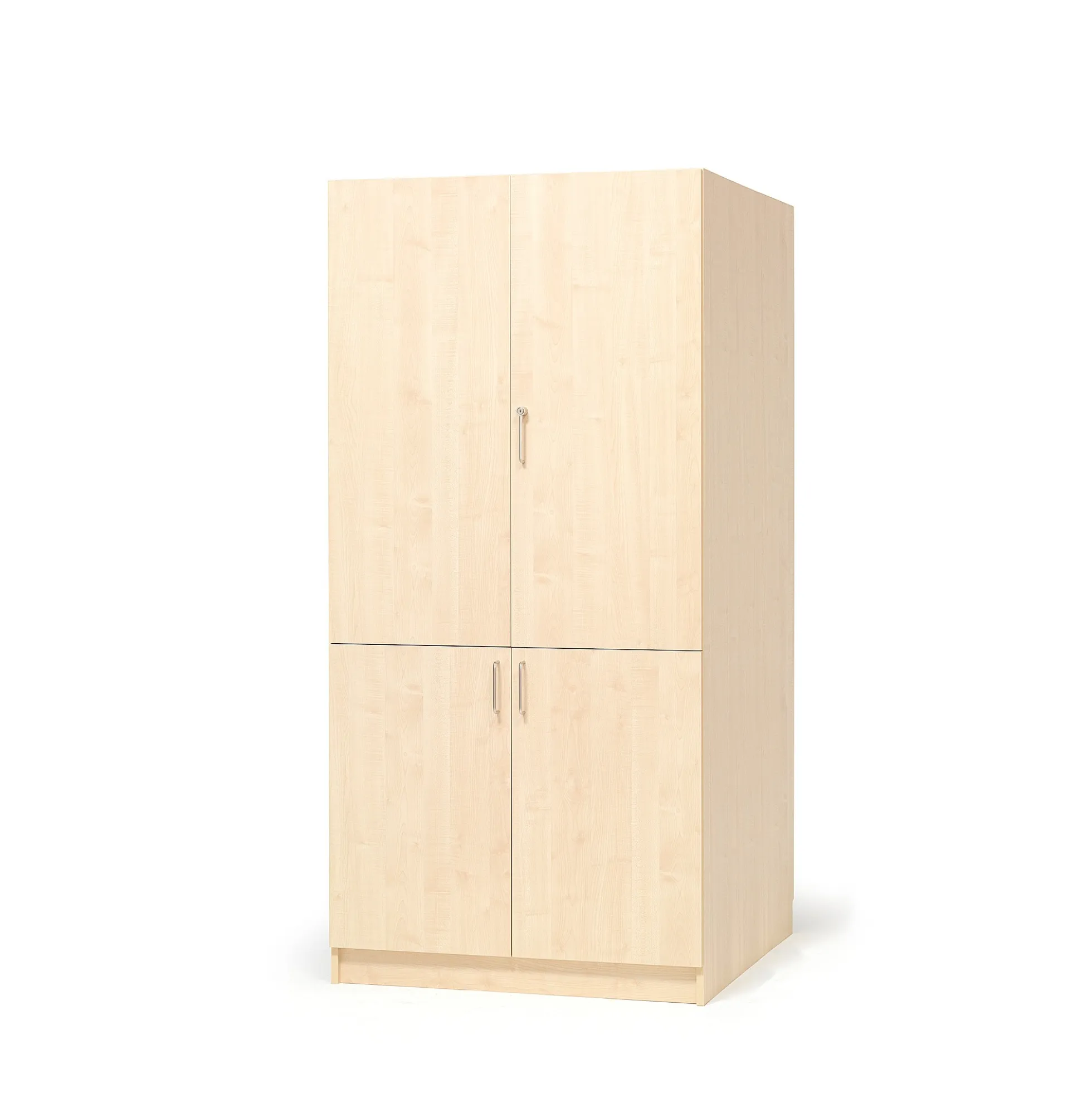 Säilytyskaappi THEO 4 ovea, 1000x600x2100 mm, koivu