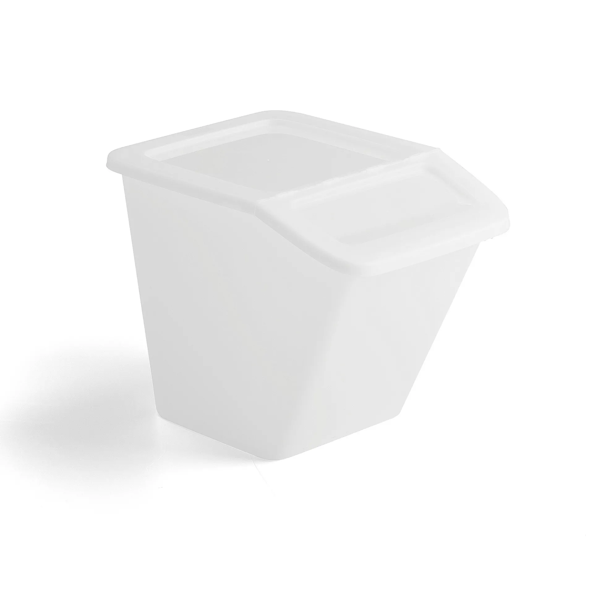 Säilytyslaatikko FENTON Kannellinen, 435x560x395 mm, 55 litraa, valkoinen