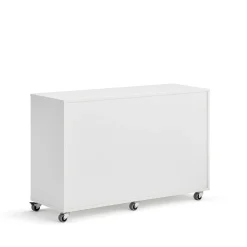 Säilytyslaatikosto CASPER 8 laatikkoa, 2 lokeroa, valkoinen