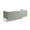 Sohva CASUAL 3-istuttava, kangas CURA, vihreänharmaa