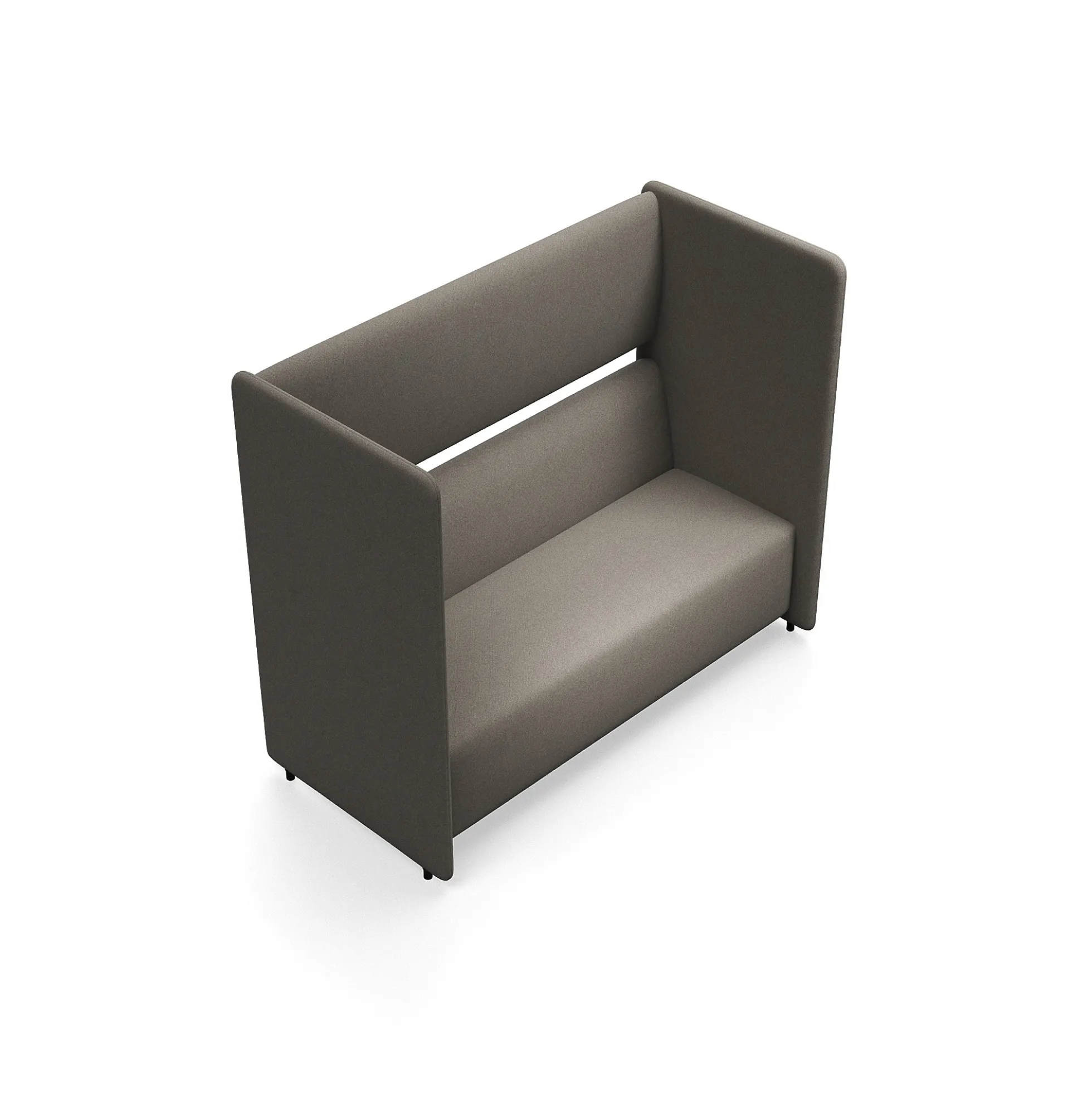 Sohva CLEAR SOUND 3-istuttava, kangas Pod CS, taupe