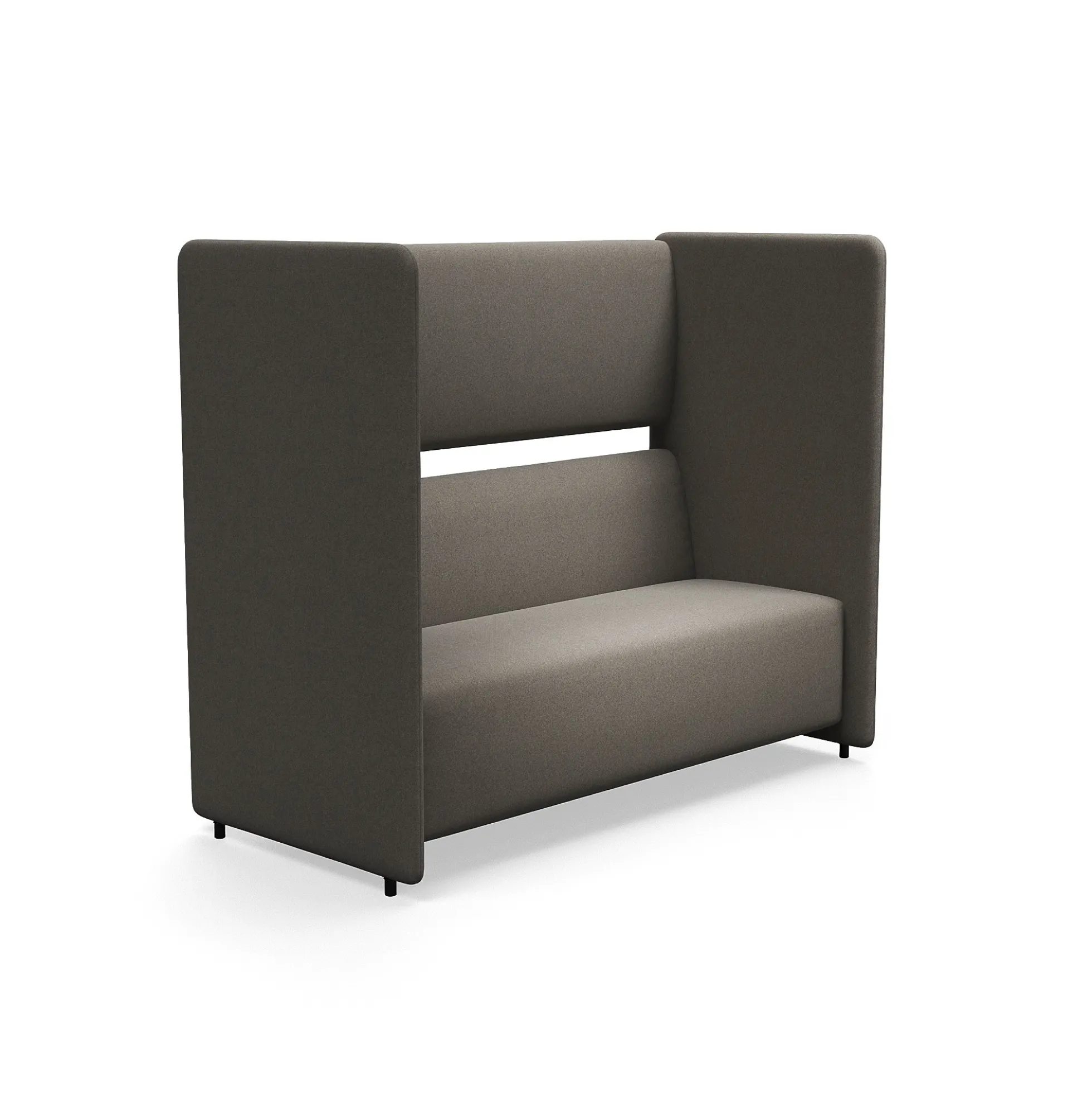 Sohva CLEAR SOUND 3-istuttava, kangas Pod CS, taupe