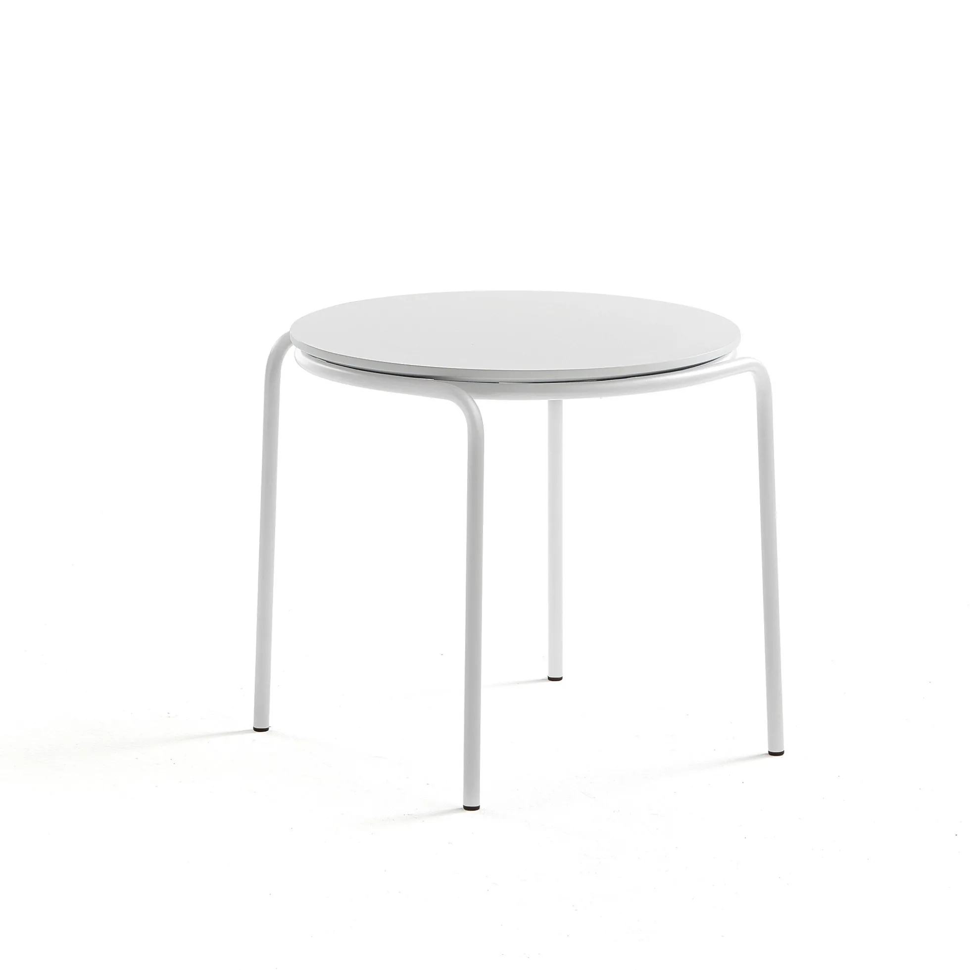 Sohvapöytä ASHLEY Ø570 x 470 mm, valkoinen, valkoinen