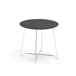 Sohvapöytä IRIS 460 mm, musta/kromi