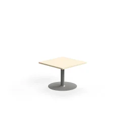 Sohvapöytä VERTICUS 700x700x500 mm, koivu/hopea