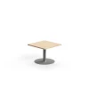 Sohvapöytä VERTICUS 700x700x500 mm, tammi/hopea