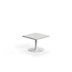 Sohvapöytä VERTICUS 700x700x500 mm, vaaleanharmaa/valkoinen