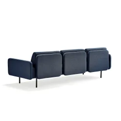 Sohva TRENDY 3-istuttava, kangas, merensininen