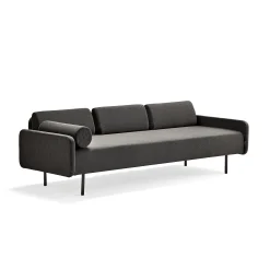 Sohva TRENDY 3-istuttava, kangas, ruskea