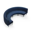 Sohva VARIETY Puoliympyrä, sisäänpäin, kangas Pod CS, laivastonsininen