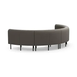 Sohva VARIETY Puoliympyrä, sisäänpäin, kangas Pod CS, taupe
