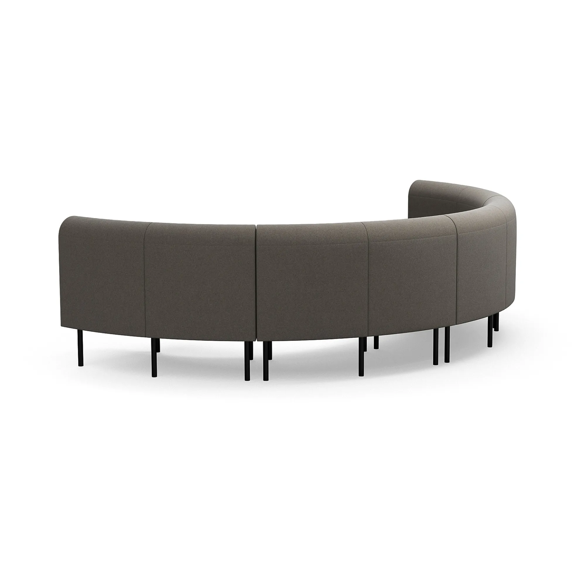 Sohva VARIETY Puoliympyrä, sisäänpäin, kangas Pod CS, taupe