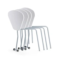 Taittopöytä HEX 740x800x620 mm, vaaleanvihreä, koivu