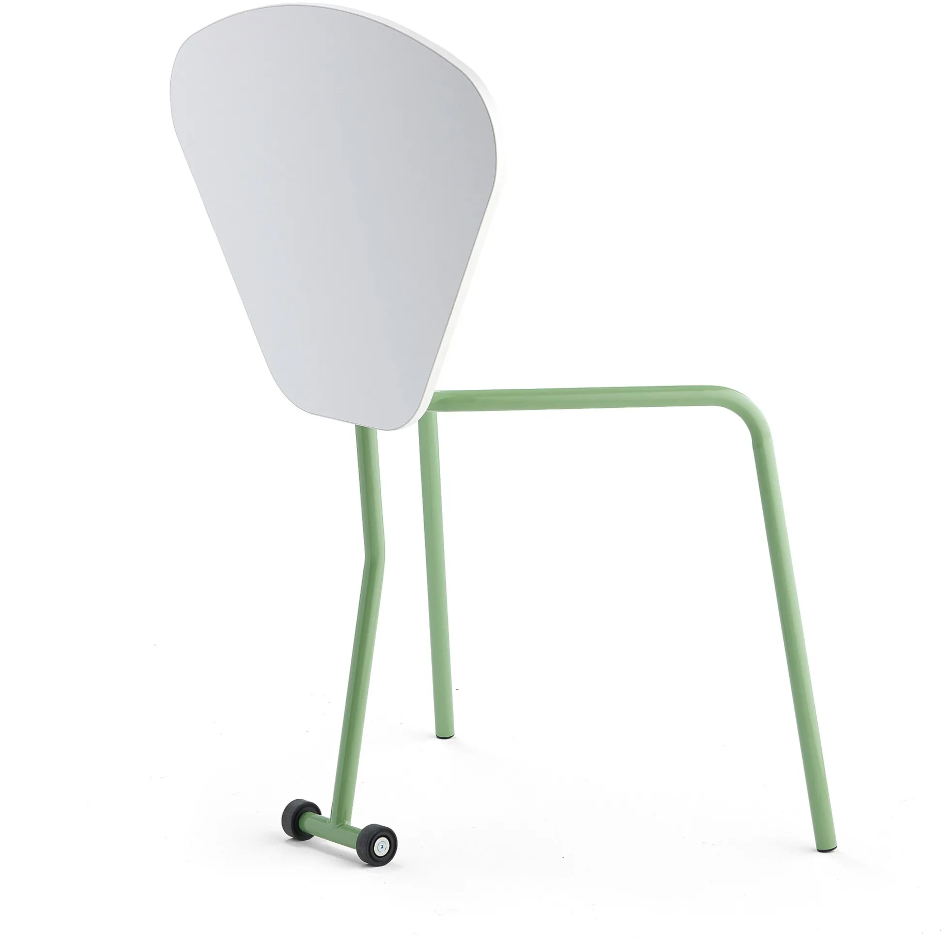 Taittopöytä HEX 740x800x620 mm, vaaleanvihreä, valkoinen