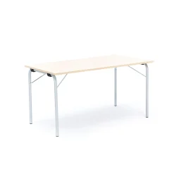 Taittopöytä NICKE 1400x700x720 mm, galvanoitu, koivulaminaatti
