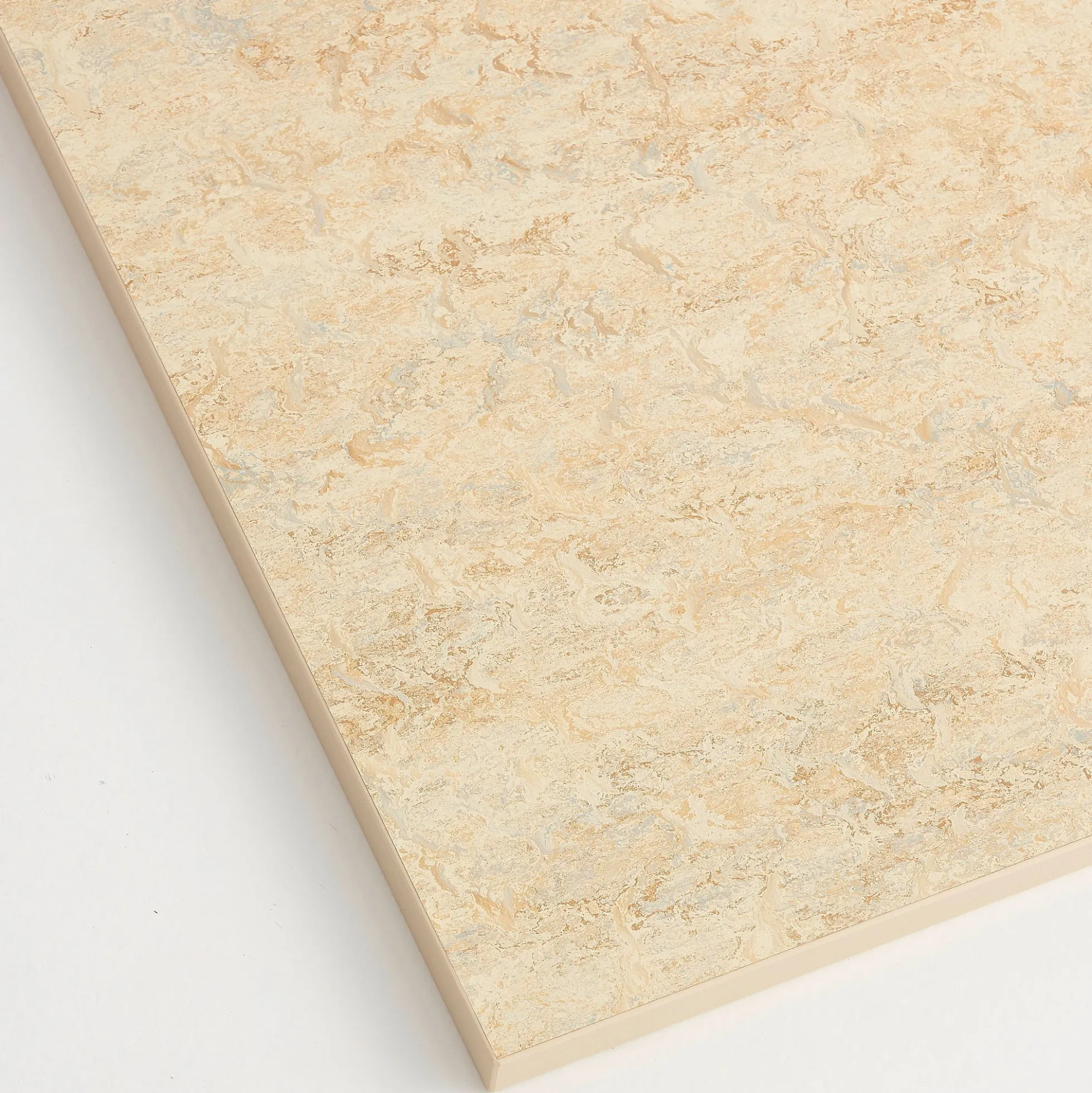Taittopöytä NICKE 1200x500x720mm, hopeanharmaa, beige linoleumi