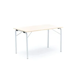 Taittopöytä NICKE 1200x700x720 mm, hopeanharmaa, koivulaminaatti
