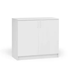 Tarvikekaappi THEO Matala, 900x1000x320 mm, valkoinen