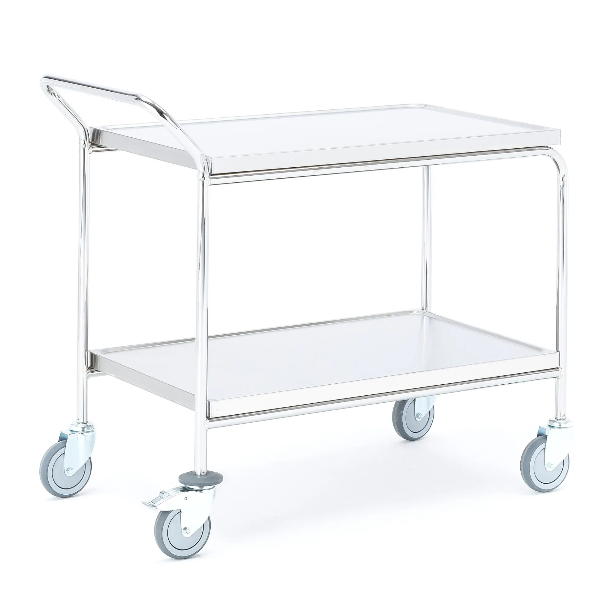 Tasovaunu CONVOY Ruostumaton, 2 hyllytasoa, 900x550x950 mm