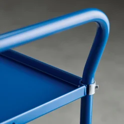 Tasovaunu TRANSIT 2 hyllytasoa, 900x440 mm, sininen