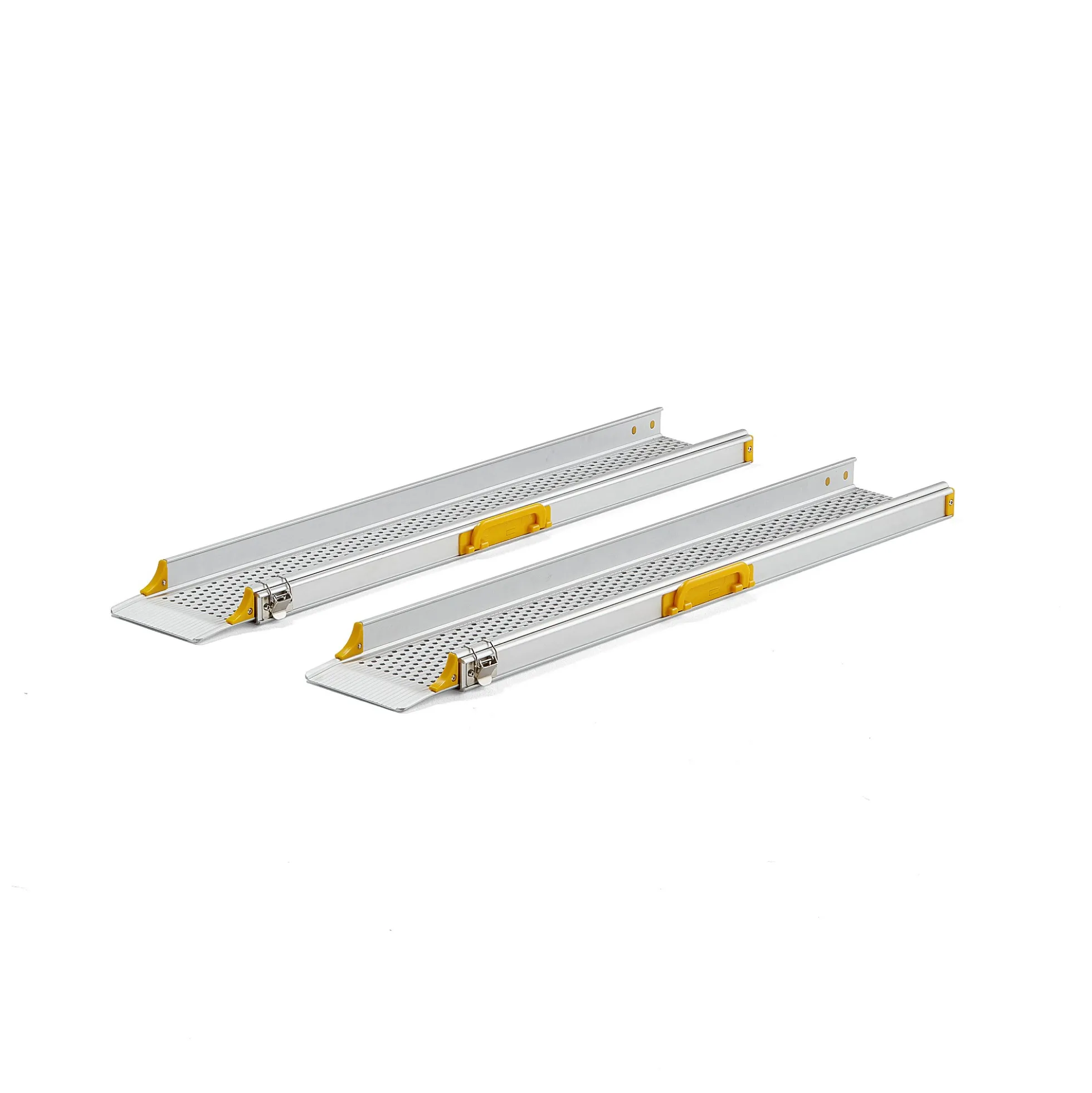 Teleskooppiramppi 205 kg/pari, 2100x200x50 mm