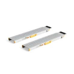 Teleskooppiramppi 205 kg/pari, 2100x200x50 mm