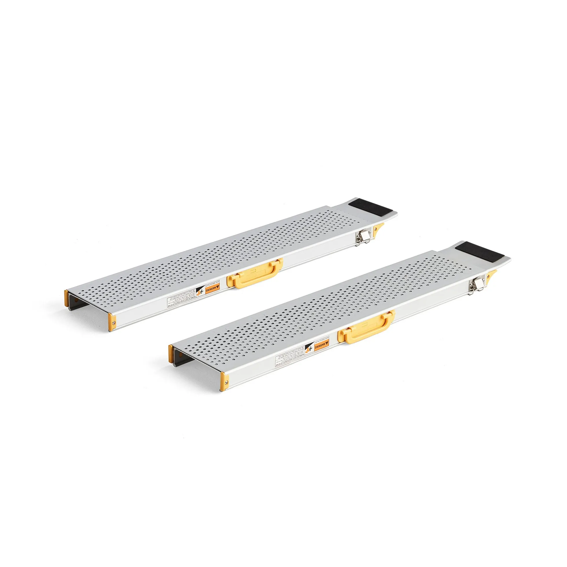 Teleskooppiramppi 205 kg/pari, 2100x200x50 mm