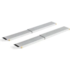 Teleskooppiramppi 205 kg/pari, 2100x200x50 mm
