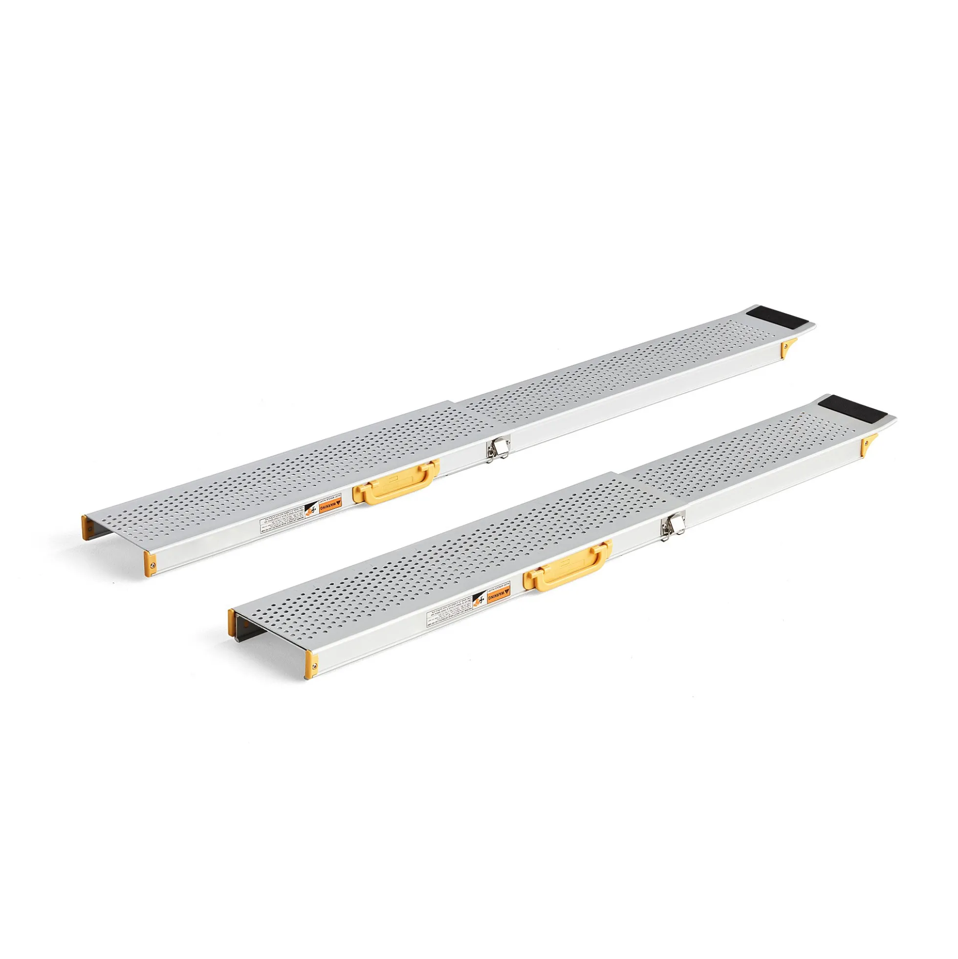 Teleskooppiramppi 205 kg/pari, 2100x200x50 mm
