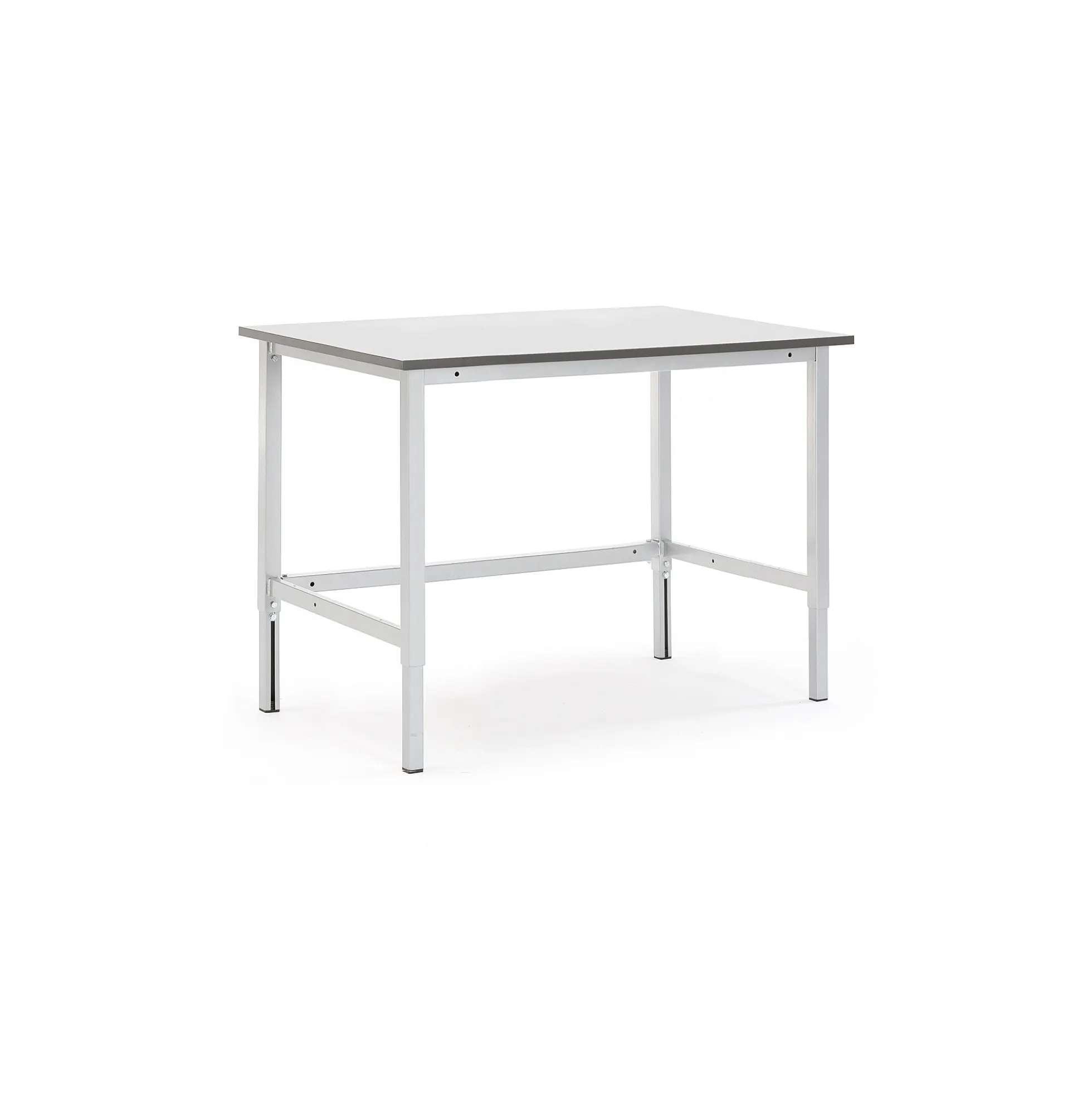 Teollisuuspöytä MOTION Manuaalisesti korkeussäädettävä, 400 kg, 1500x800 mm, harmaa