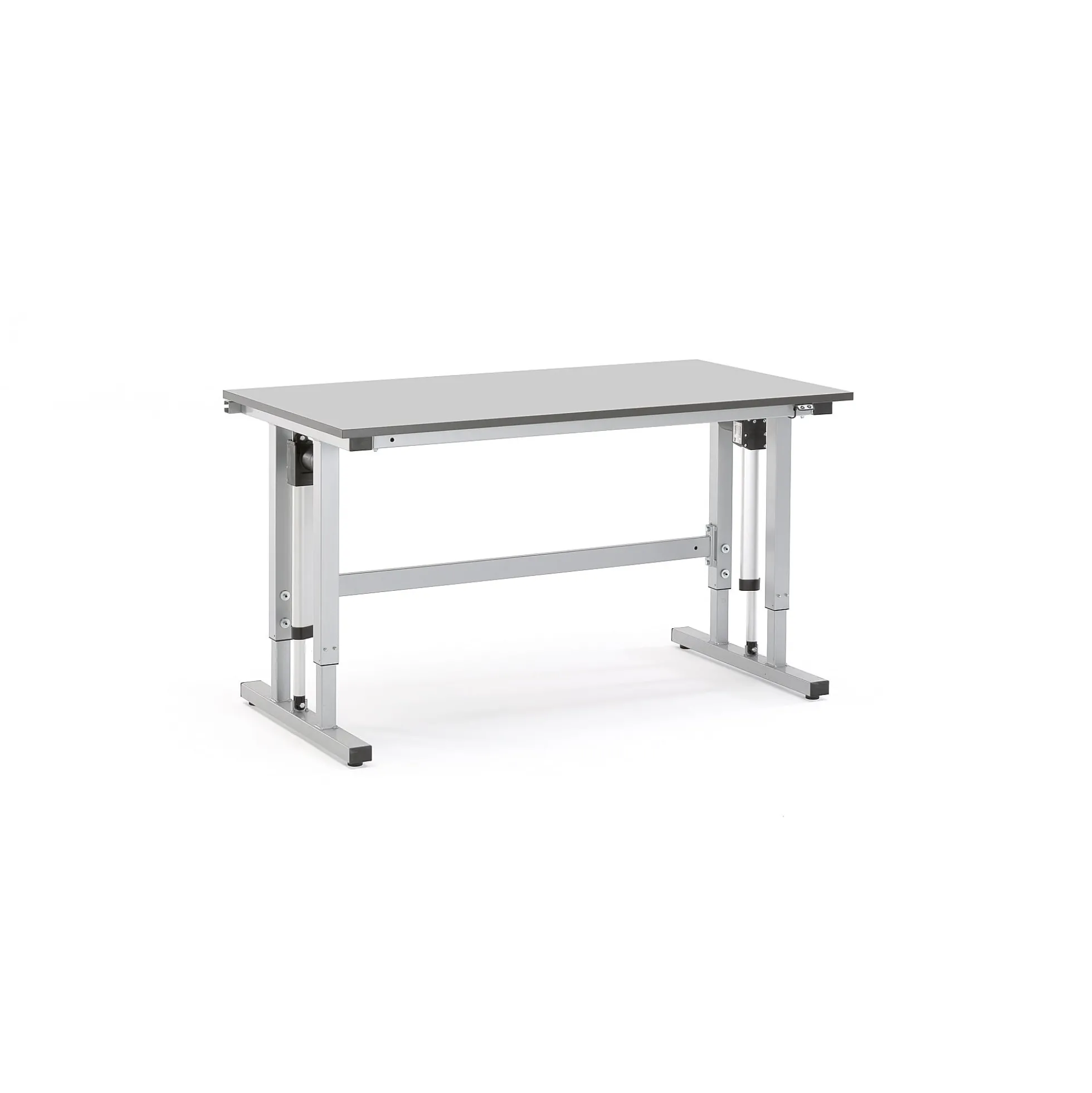 Teollisuuspöytä MOTION Sähköisesti korkeussäädettävä, 300 kg, 1500x800 mm, harmaa